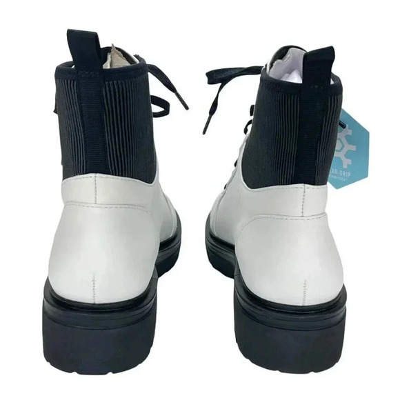 Kenneth Cole New York Rhode Lite Lace Up Leather Womens Ankle Boots - Picture 6 of 11